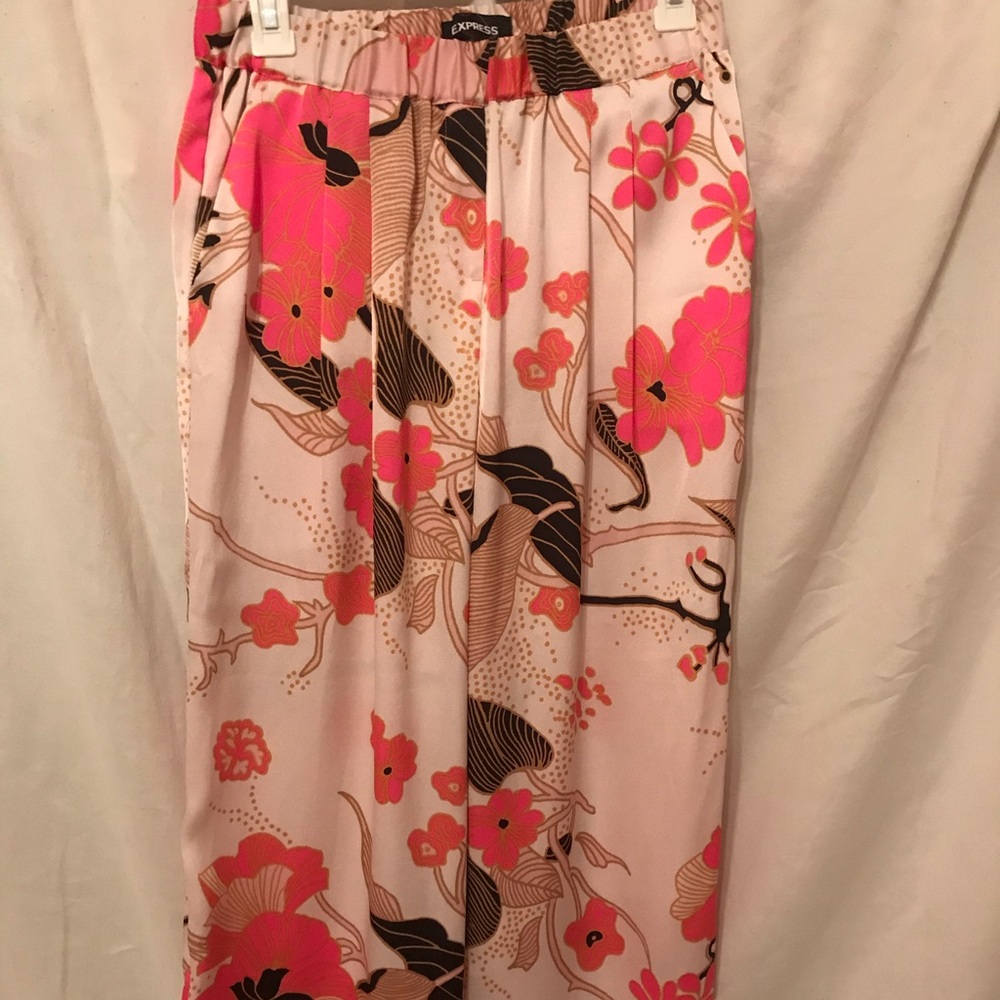 Satin pants